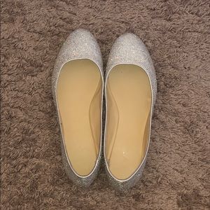 NINE WEST SPARKLY FLATS!